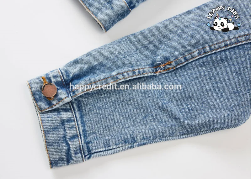 LEZONKIDS - Customizable Teenage Suit Skirt and Denim Jacket Boutique Girl Kids Clothing Sets
